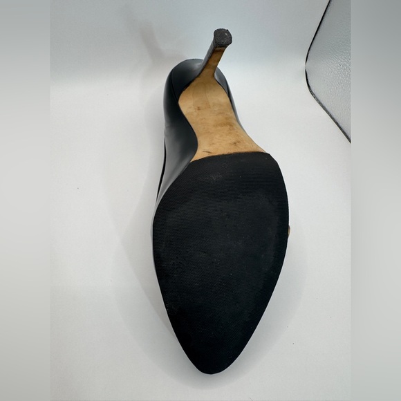 Dior Women’s Retro Escar 9cm Patent Leather Pumps, Black, SIZE: 38.5 - Picture 9 of 16